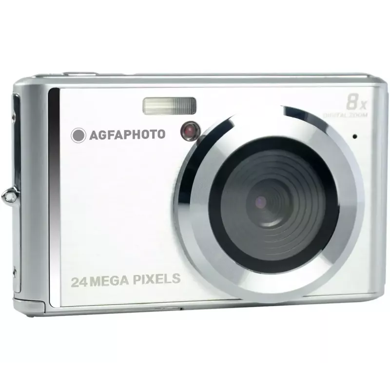 AgfaPhoto Realishot DC5500 Compacte digitale camera, 24 MP CMOS, 2,4 inch LCD, zilver (DC5500 SL)