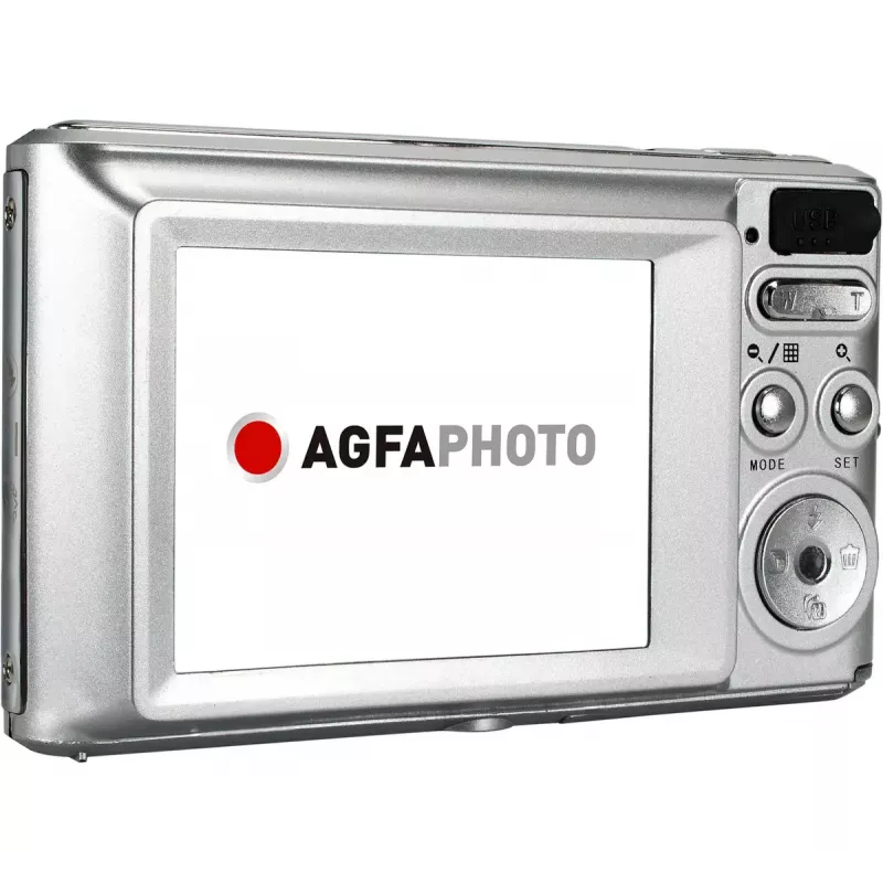 AgfaPhoto Realishot DC5500 Compacte digitale camera, 24 MP CMOS, 2,4 inch LCD, zilver (DC5500 SL)