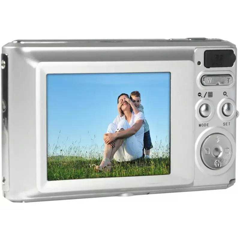 AgfaPhoto Realishot DC5500 Compacte digitale camera, 24 MP CMOS, 2,4 inch LCD, zilver (DC5500 SL)