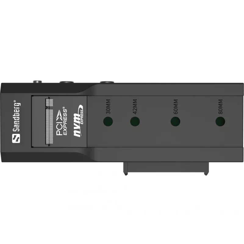 Sandberg USB 3.2 kloon en dock voor M2 + NVMe + SATA