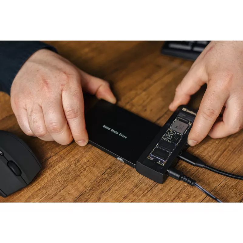 Sandberg USB 3.2 kloon en dock voor M2 + NVMe + SATA