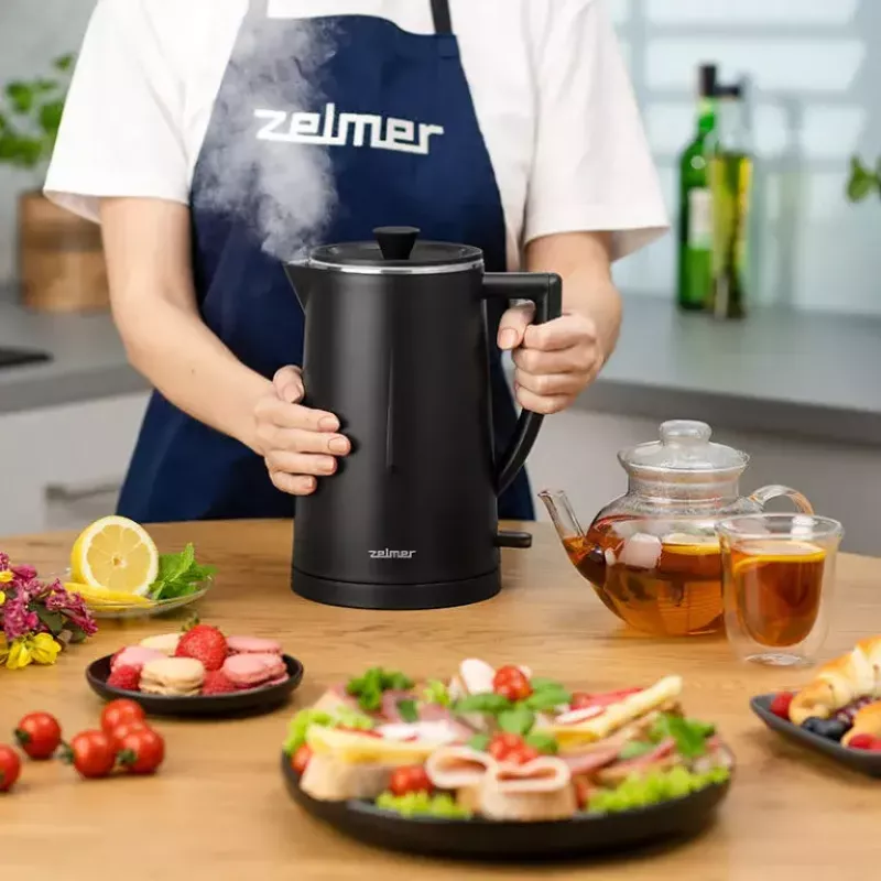 Elektrische waterkoker Zelmer 1,7 L 1500 W zwart