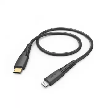 Lightning-kabel Hama 00201602 1,5 m zwart USB-C 3A