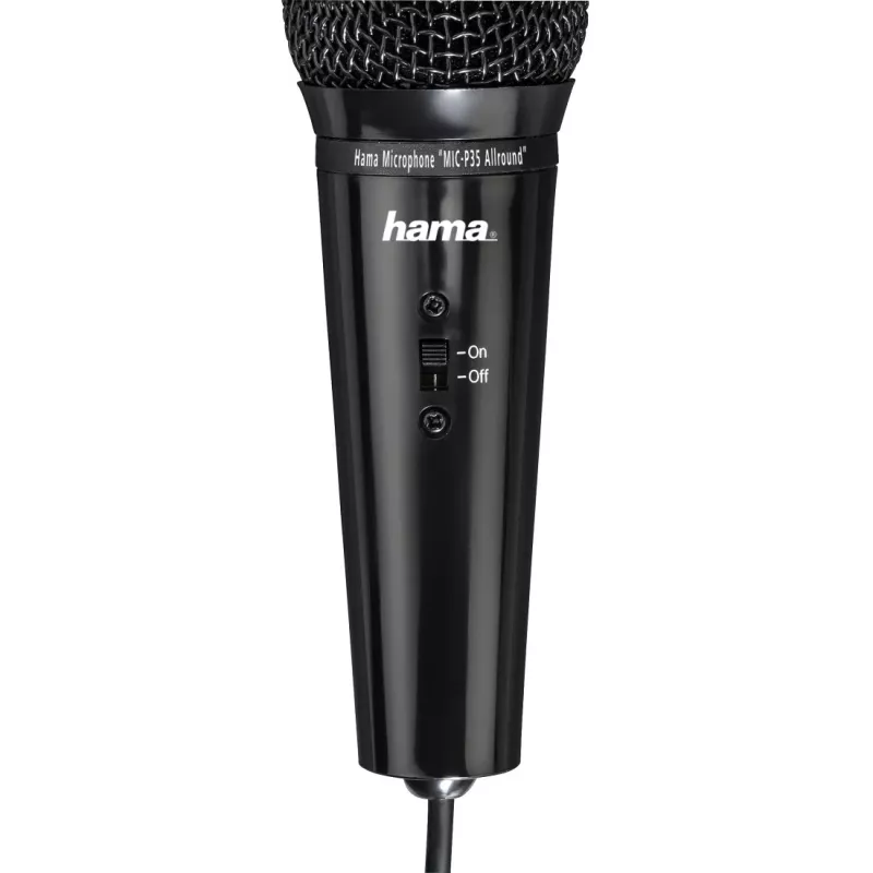 Microfoon Hama MIC-P35 Allround zwart