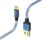 Hama 00178289 USB-kabel USB 2.0 1,5 m USB-A micro-USB-B blauw