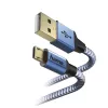 Hama 00178289 USB-kabel USB 2.0 1,5 m USB-A micro-USB-B blauw