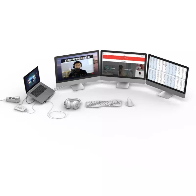 Hama Connect2Office Stand laptopstandaard antraciet