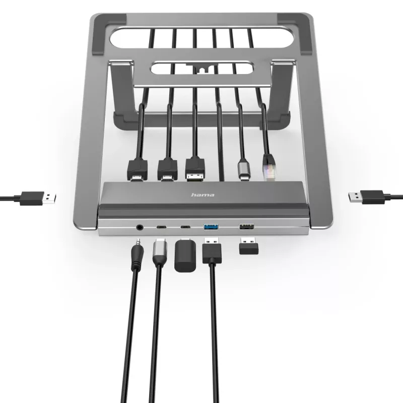 Hama Connect2Office Stand laptopstandaard antraciet