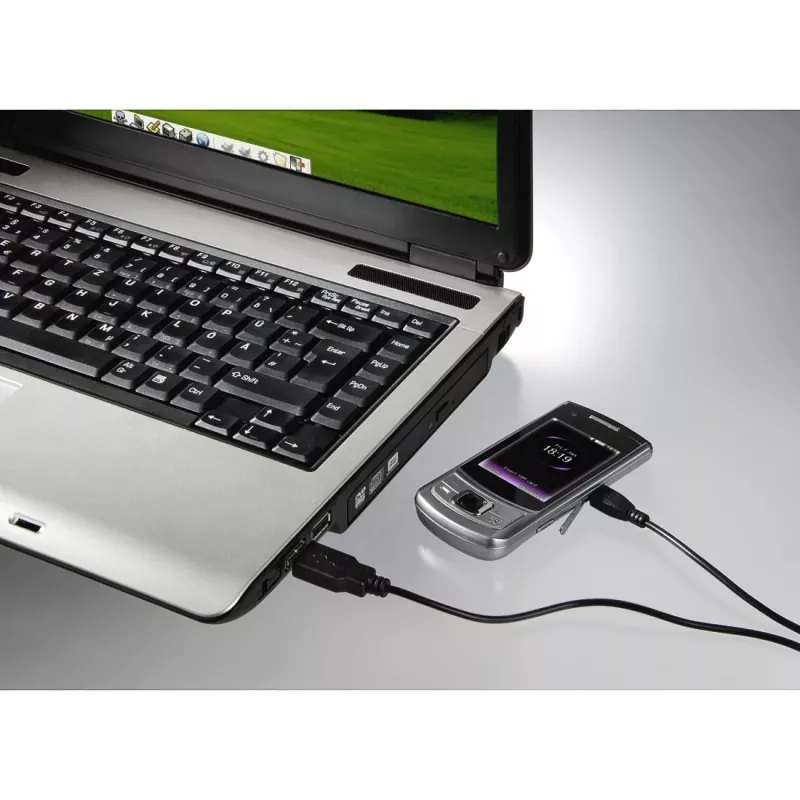 Hama 1,4 m, USB2.0-A/USB2.0 micro-B USB-kabel USB-A micro-USB-B zwart