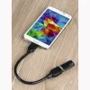 Hama 173892 USB-kabel USB 2.0 0,15 m micro-USB-B USB-A zwart