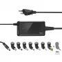 Oplader Hama schlank & Light laptop zwart AC indoor