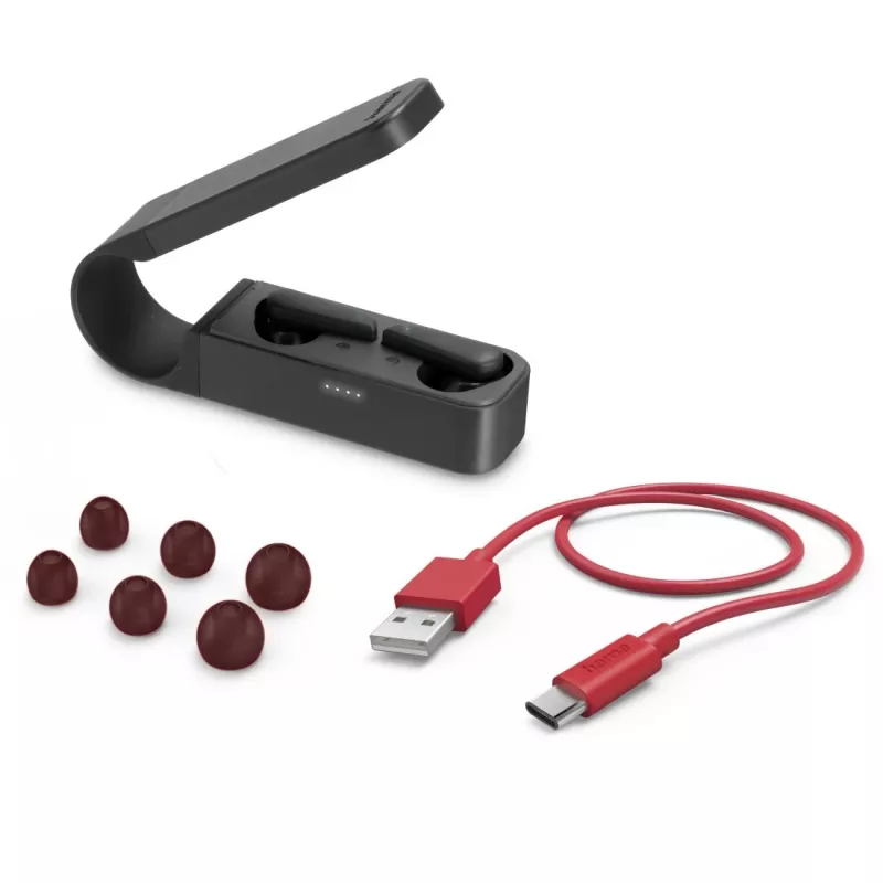 Hama Spirit Pocket headset True Wireless Stereo (TWS) in-ear bellen/muziek Bluetooth zwart
