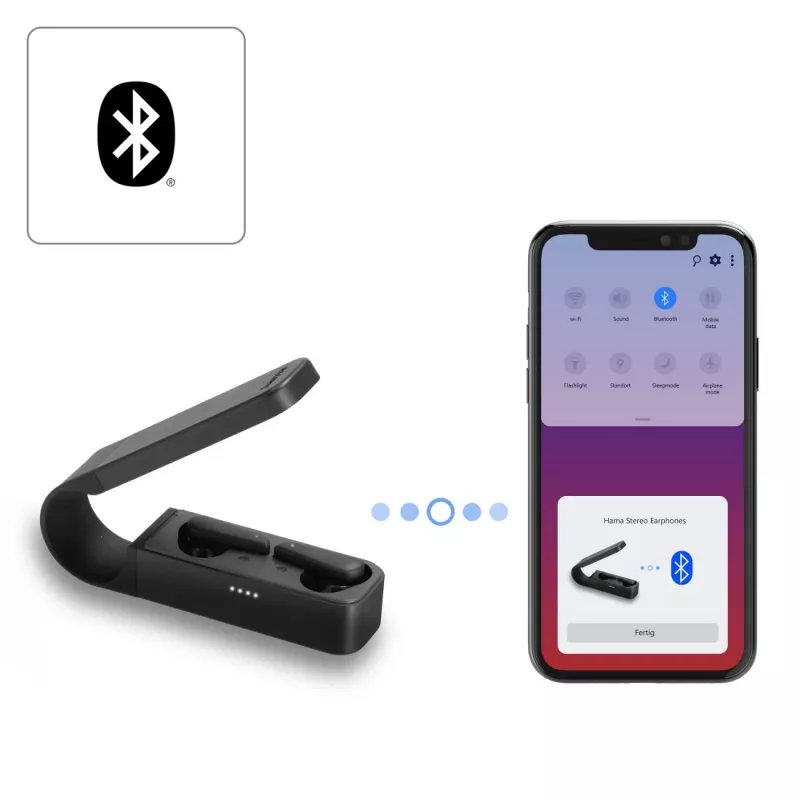 Hama Spirit Pocket headset True Wireless Stereo (TWS) in-ear bellen/muziek Bluetooth zwart