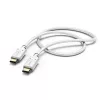 Hama 00183328 USB-kabel USB 2.0 1,5 m USB-C wit