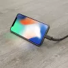 Hama Stand USB-kabel USB 2.0 1,5 m USB-A naar micro-USB-B zwart