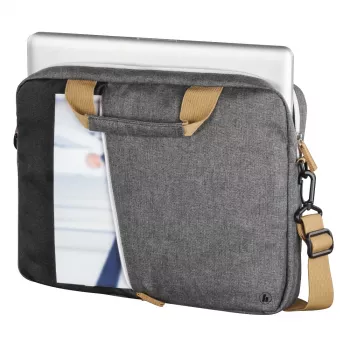 Hama Florence 33,8 cm (13,3 inch) aktentas zwart, grijs