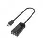 Hama 00200308 kabel-adapter micro-USB USB Type-A zwart