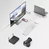 Hama 00200103 laptop-dock/poortreplicator USB 3.2 Gen 1 (3.1 Gen 1) Type-C grijs