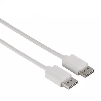 DisplayPort-kabel Hama 00200929 1,5 m grijs aansluiting 1 DisplayPort aansluiting 2 DisplayPort