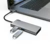 Hama 00200110 laptop-dock/poortreplicator USB 3.2 Gen 1 (3.1 Gen 1) Type-C grijs