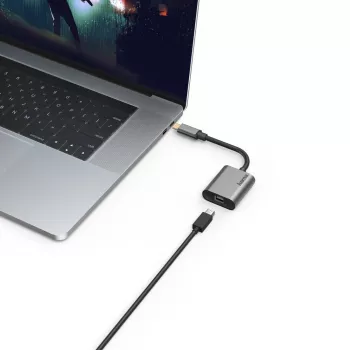 Hama 00200306 USB-grafische adapter 4096 x 2160 pixel grijs