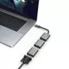Hama 00200306 USB-grafische adapter 4096 x 2160 pixel grijs