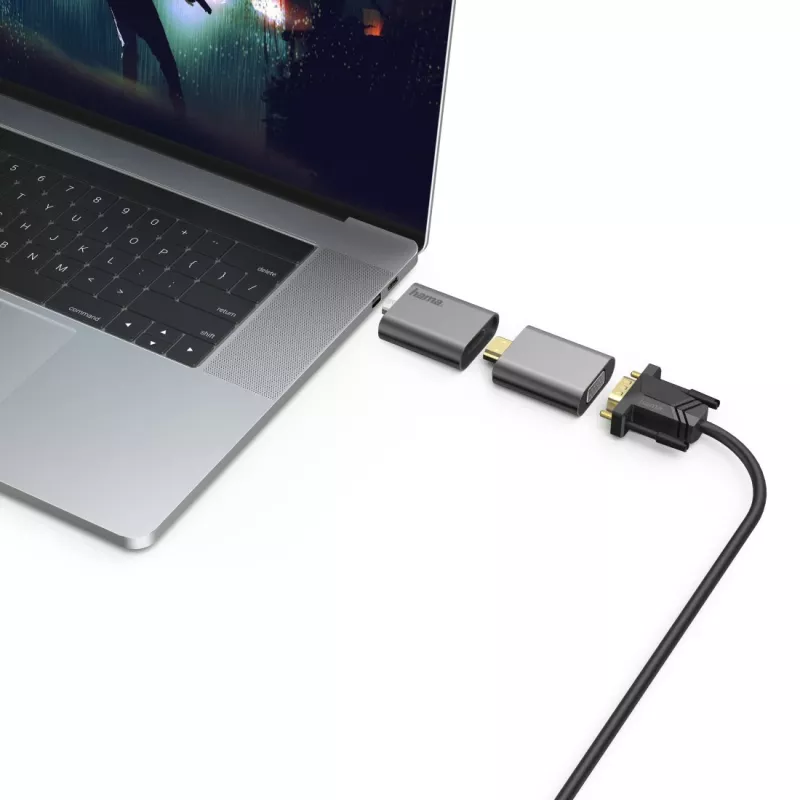 Hama 00200306 USB-grafische adapter 4096 x 2160 pixel grijs