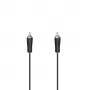 Hama 00205098 audiokabel 1,5 m RCA zwart