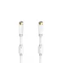Hama 00205251 coaxkabel 1,5 m F wit