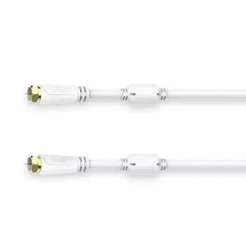 Hama 00205251 coaxkabel 1,5 m F wit
