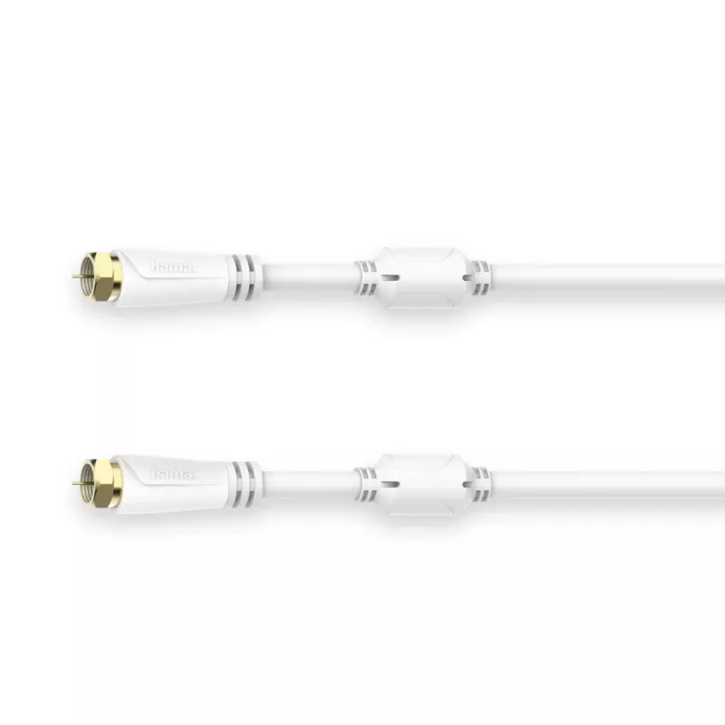 Hama 00205251 coaxkabel 1,5 m F wit