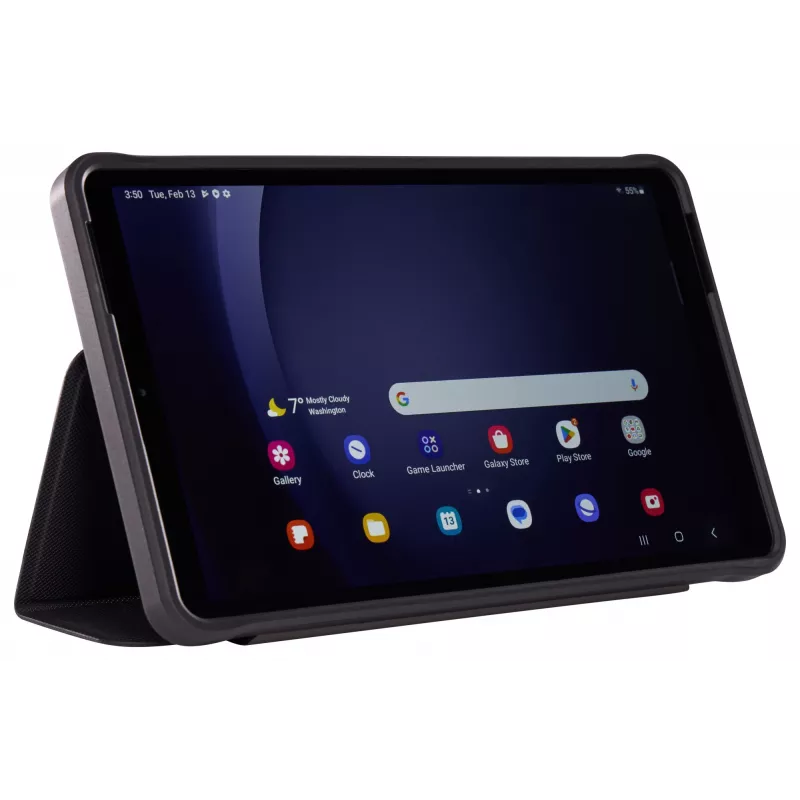 Case Logic SnapView CSGE2196 zwart hoesje Samsung Galaxy Tab A9 8,7 inch, 22,1 cm