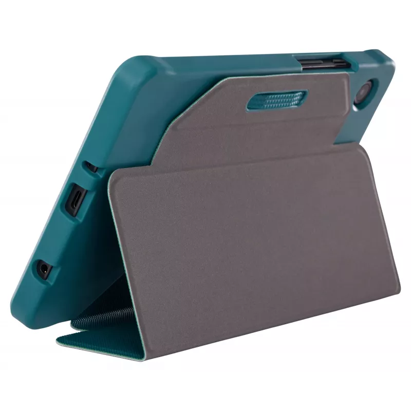 Case Logic SnapView CSGE2196 Patina Blue hoesje Samsung Galaxy Tab A9 8,7 inch, 22,1 cm