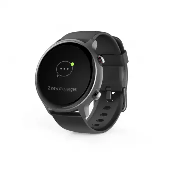 Hama Fit Watch 6910 3,25 cm (1,28 inch) LCD 46 mm digitaal touchscreen Grijs GPS (satelliet)