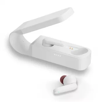 Hama Spirit Pocket Headset True Wireless Stereo (TWS) In-ear Bellen/Muziek Bluetooth Wit