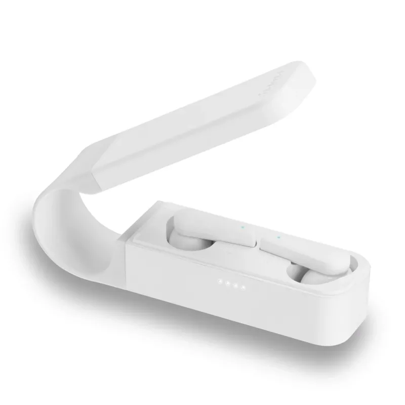 Hama Spirit Pocket Headset True Wireless Stereo (TWS) In-ear Bellen/Muziek Bluetooth Wit
