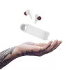 Hama Spirit Pocket Headset True Wireless Stereo (TWS) In-ear Bellen/Muziek Bluetooth Wit