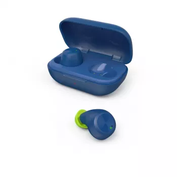 Hama Spirit Chop Headset True Wireless Stereo (TWS) In-ear-koptelefoon Bellen/Muziek Bluetooth Blauw