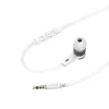 Hama Intense Headset Bedraad In-ear Bellen/Muziek Zilver, Wit