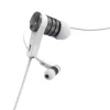 Hama Intense Headset Bedraad In-ear Bellen/Muziek Zilver, Wit
