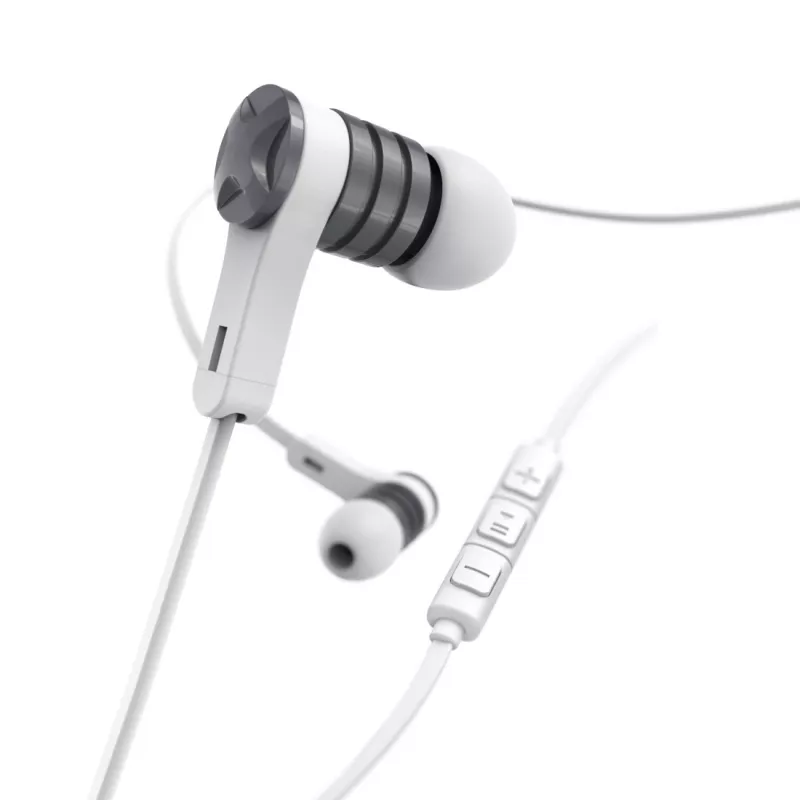 Hama Intense Headset Bedraad In-ear Bellen/Muziek Zilver, Wit