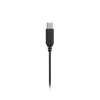 Hama 00184192 Koptelefoon/Headset Bedraad In-ear Bellen/Muziek USB Type-C Zwart, Donkergrijs