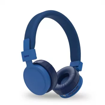 Hama Freedom Lit II Headset Draadloos Hoofdband Bellen/Muziek USB Type-C Bluetooth Blauw