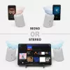 Hama Twin 3.0 stereo draagbare luidspreker wit 30 W