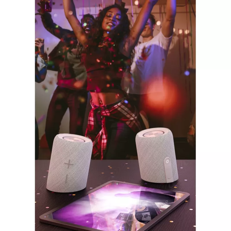 Hama Twin 3.0 stereo draagbare luidspreker wit 30 W