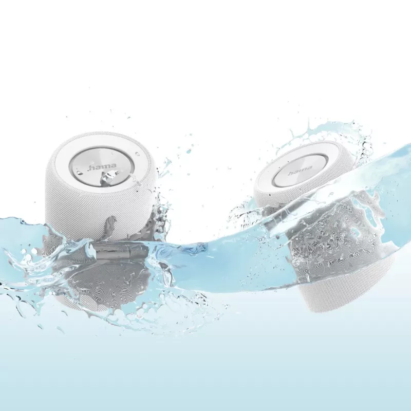 Hama Twin 3.0 stereo draagbare luidspreker wit 30 W