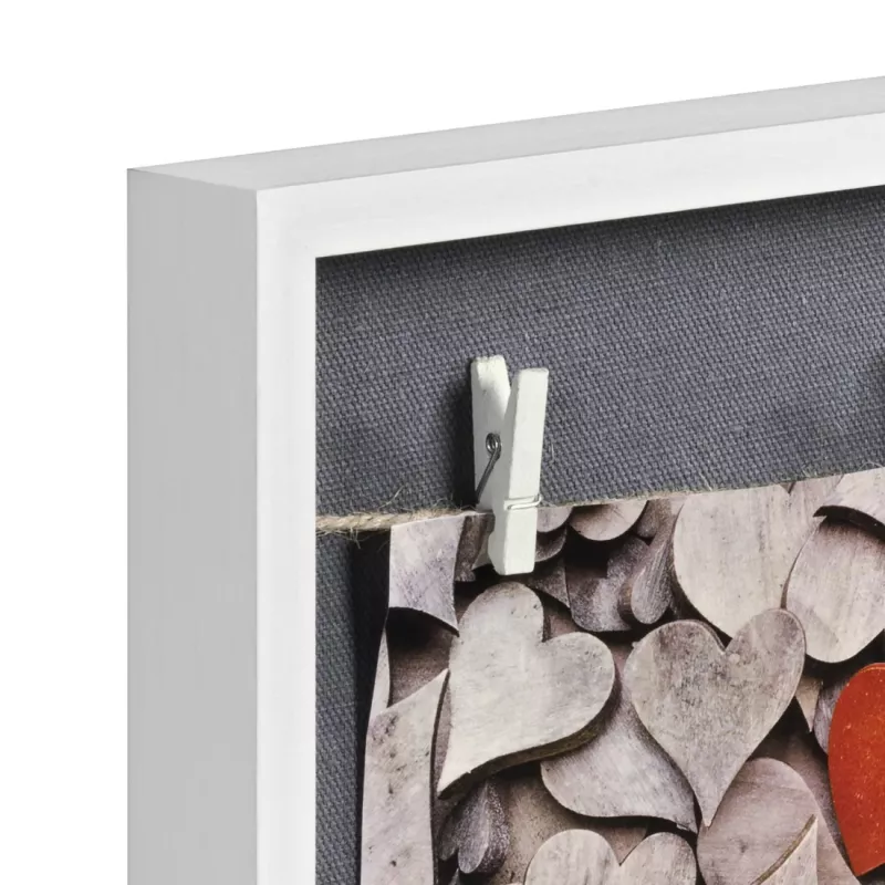Multi fotolijst HAMA Cavo — MDF, wit, 365×295 mm