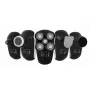 Manta HS-01BK Shavio hoofd- en baardscheerset, zwart/chroom