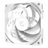 120mm ARGB behuizingsventilator ZALMAN ZM-AF120R ARGB wit — 120mm, ARGB-verlichting, wit frame
