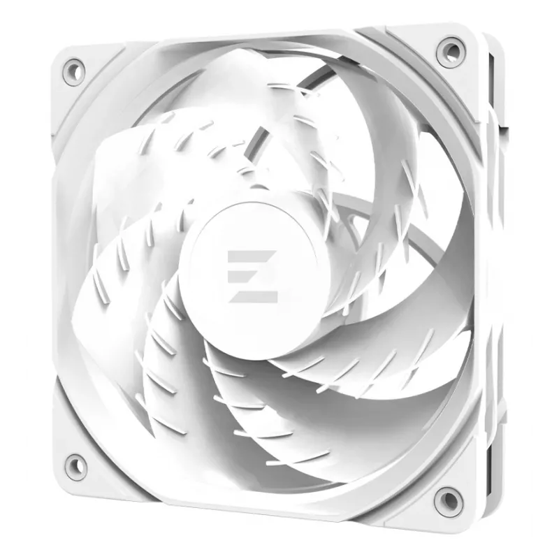 120mm ARGB behuizingsventilator ZALMAN ZM-AF120R ARGB wit — 120mm, ARGB-verlichting, wit frame